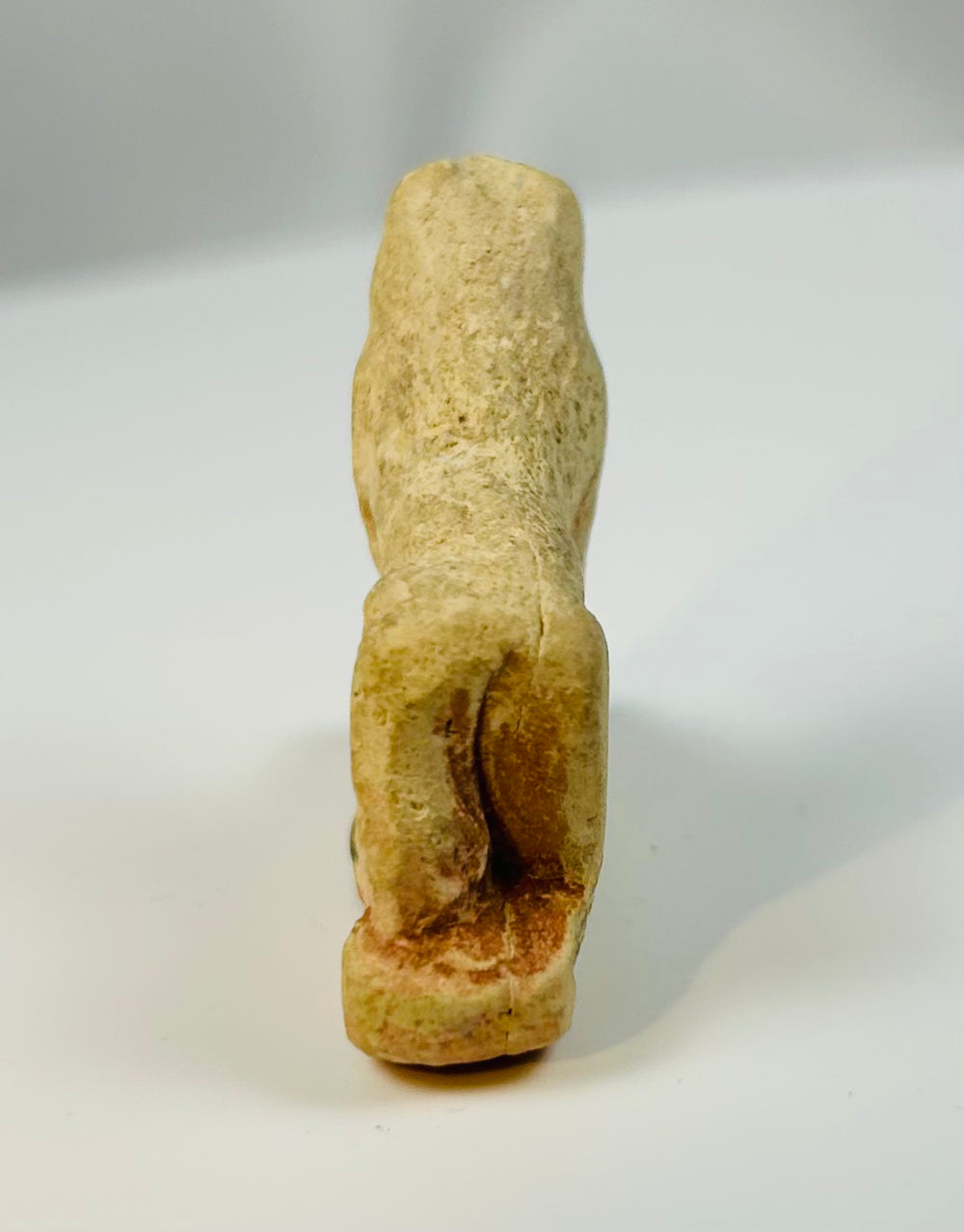 Limestone lioness figure from ancient Egypt associated with divine protection and strength.