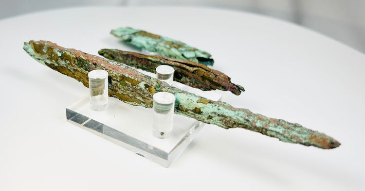 Archaeological Native American copper projectile points from Wisconsin