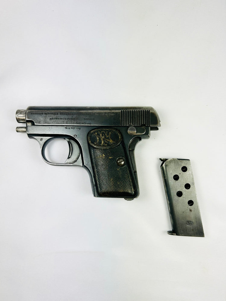 Browning FN 1906 Triple Safety Model | Premier pistolet de poche semi-automatique | Belgique vers 1912-1914 