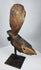 Tribal Southeast Asian wooden guardian figure fragment with traces of original pigment