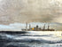 Historic Cape Cod maritime artwork by Alfred Gabali, featuring expressive interpretations of ships, ocean waters, and atmospheric coastal scenery.