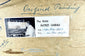 Handwritten dedication on the reverse of Alfred Gabali’s circa 1958 maritime painting, inscribed to Carol Anne Kahne and signed by the artist.