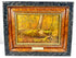 Late 19th to early 20th-century oil painting on panel depicting intricate tree roots, textured bark, and organic forms in a woodland setting.