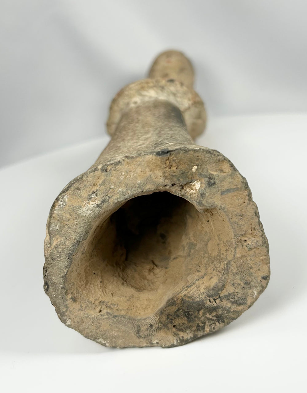 Chinese Tang style standing figure with elegant posture and sculpted detail