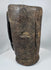 Antique tribal wooden storage vessel from the Himalayan region with sculptural rustic appearance