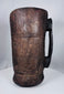 Primitive carved Himalayan storage container associated with traditional rural household use