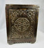Vintage Libertas Safe bank with eagle emblem and aged patina