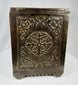 Vintage Libertas Safe bank with eagle emblem and aged patina