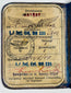 German Luftwaffe Soldbuch identification booklet with stamps and ink entries