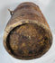 Himalayan ethnographic artifact with geometric ornamentation, aged patina, and utilitarian form