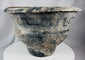 Southeast Asian Ban Chiang-style pottery displaying geometric ornamentation and bold sculptural contours
