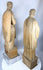 European ecclesiastical carvings with detailed craftsmanship, aged patina, and sculptural presence.