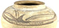 Antique Mexican terracotta olla featuring a wide circular opening, gently flared rim, and rounded storage vessel form.