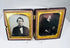 Mid-19th century daguerreotype portraits of a married couple in original presentation case