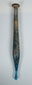 Roman Imperial period glass unguentarium with narrow tubular neck and flared rim