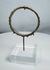 Ancient Mediterranean glass bracelet from the Roman Imperial period with archaeological deposits.