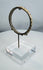 Roman Empire glass bracelet featuring circular form and applied nodular decoration.