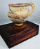 Hand-formed Chinese painted pottery vessel dating to the Neolithic period