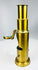 Antique brass microscope used by Victorian naturalists with original wooden case