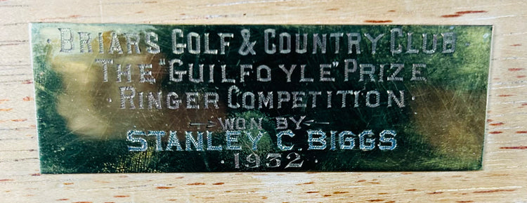 Gilt bronze presentation cigar box with figural panels and clasp closure