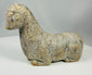 Vintage West African animal effigy carving with natural mineral coloration