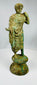 Antique Classical Revival sculpture with flared pedestal base