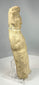 Near Eastern earthenware figurine with folded arms and headdress