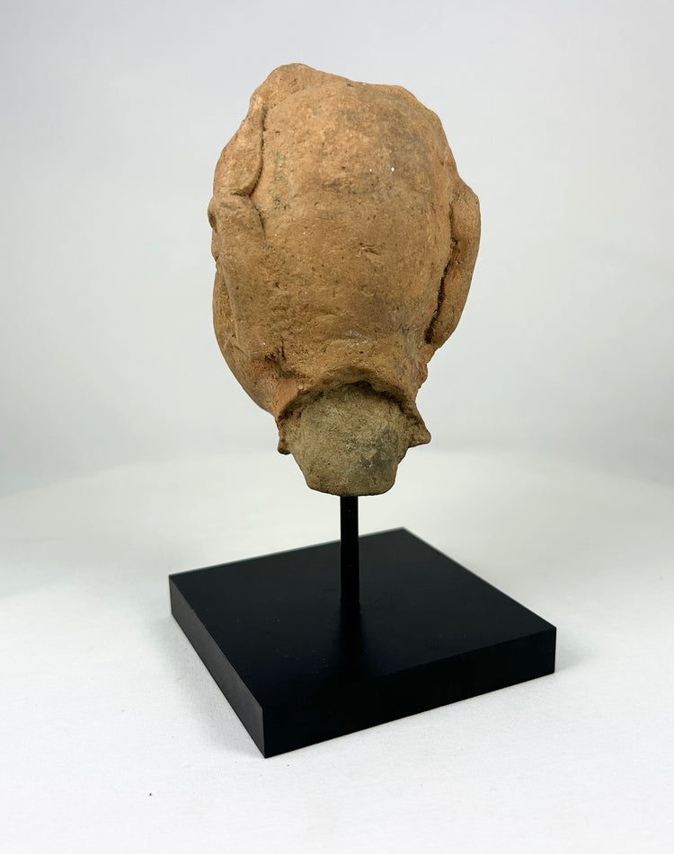 Ancient Indian Religious Sculpture | Head Fragment | 3rd–5th Century CE