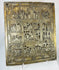 Antique Russian Orthodox icon featuring Resurrection of Christ with detailed metal cover