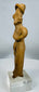 Pre-Columbian Colima ceramic female sculpture associated with ancient shaft tomb traditions.