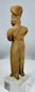 West Mexico terracotta fertility figure with warm earthen patina and expressive stylized features.