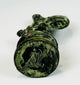 Antique bronze military figure inspired by Greco-Roman warrior imagery