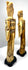 Chinese carved-bone Emperor and Empress figurines featuring detailed hands, ceremonial-style accessories, and intricately patterned garments.