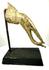 Antique Southeast Asian Buddhist hand sculpture displaying natural bronze patination, surface abrasions, detailed floral reliefs, and traditional religious symbolism.
