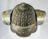 Kaji Kabuto helmet with decorative mon crests and engraved front plate