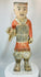 Ancient Chinese mingqi tomb figure of a standing foot soldier in painted terracotta