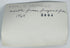 Back of original provenance postcard containing collector annotations and historical information regarding the fragment.