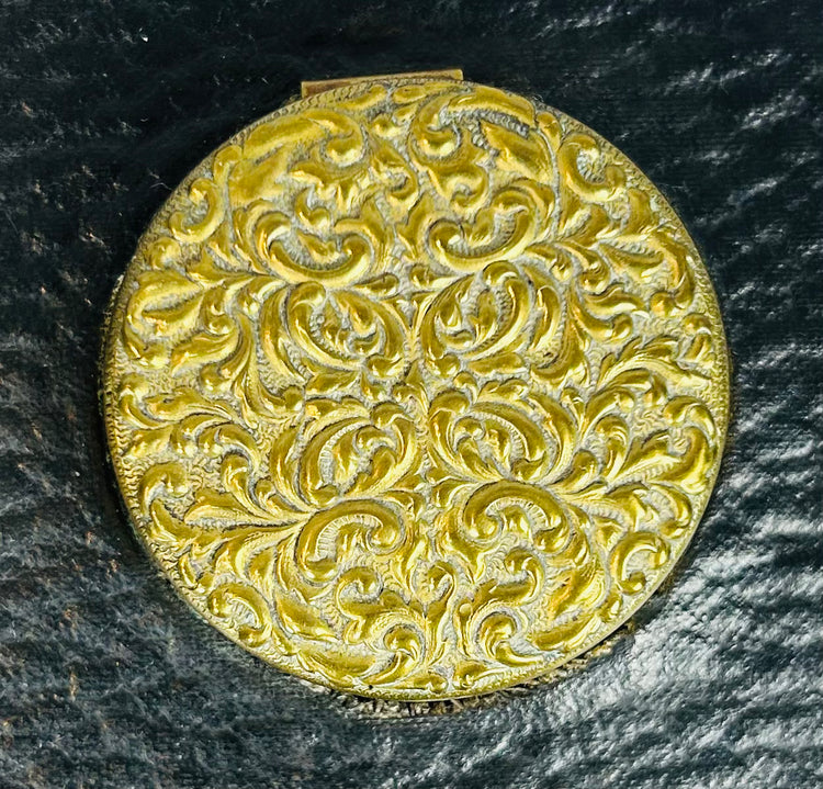 Antique travel lap desk with Machinery Hall Chicago 1893 decorative panel