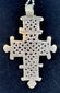 Authentic vintage Ethiopian devotional cross representing the rich traditions of Ethiopian Orthodox Christianity.