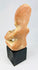 West Mexico terracotta figure, hand-molded with red slip, stylized anthropomorphic design, circa 300 BCE–300 CE