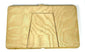 Reverse of the antique double portrait panel showing its cream-coloured backing and integrated folding easel support.