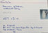 Original McMillan Collection inventory card documenting the Ancient Roman North African terracotta pitcher acquired in Tunisia in 1982.