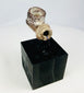 Ottoman period ceramic fragment from North Africa with rounded chamber and narrow stem