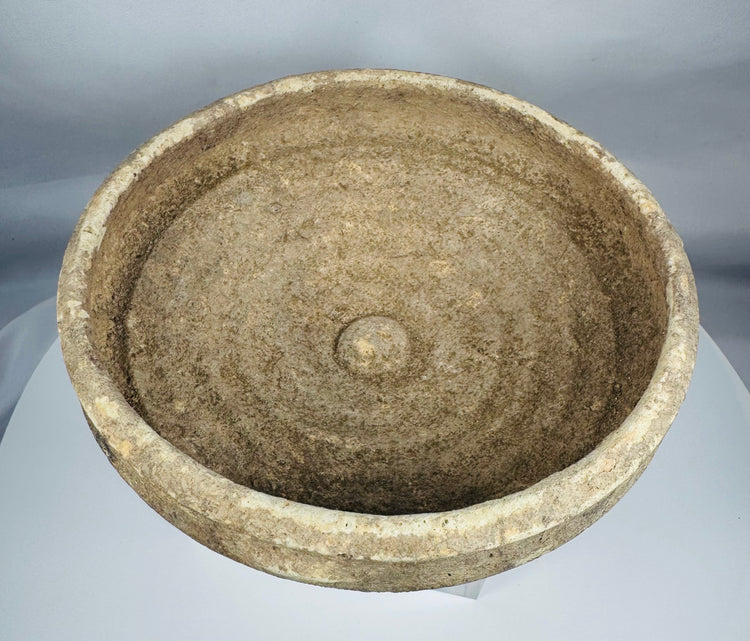 Authentic Roman ceramic bowl from North Africa used for everyday domestic life during the Roman Empire.