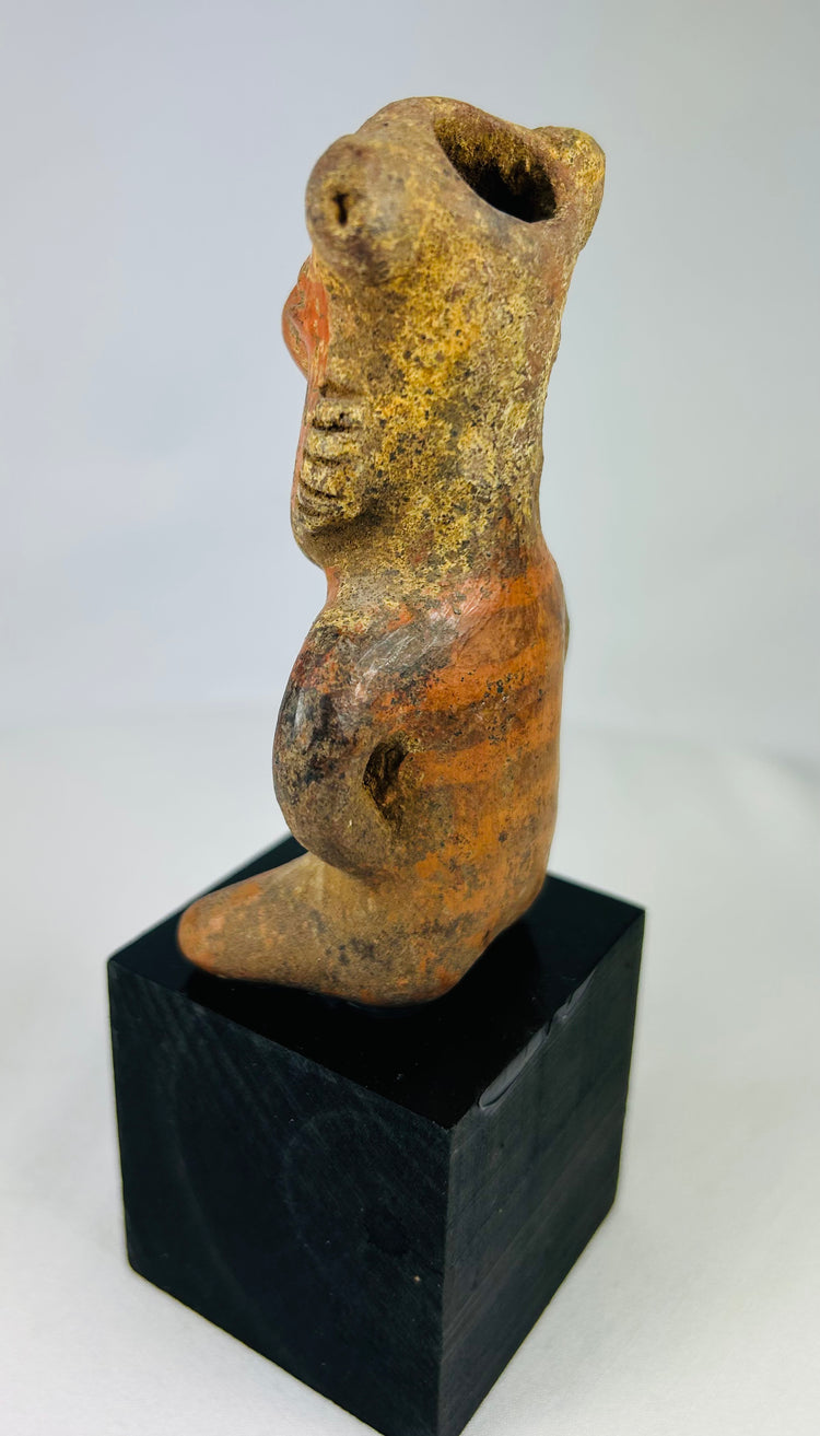 Pre-Columbian Terracotta Standing Figure | West Mexico | 300 BCE–500 CE