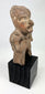 Pre-Columbian terracotta figure from Nayarit, Colima, or Jalisco, mounted on a display base