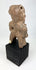 Hand-modeled Pre-Columbian terracotta standing figure with earthen burial patina