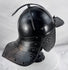 Forged iron German or Dutch military helmet dating to circa 1630–1670 with preserved original black paint.