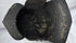 Historic German or Dutch martial helmet with forged fluted skull, nasal guard, and four-lame neck protection.