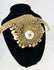 Ethnographic Papua New Guinea adornment, woven fibers, cowrie shell, animal teeth, 19th–20th century